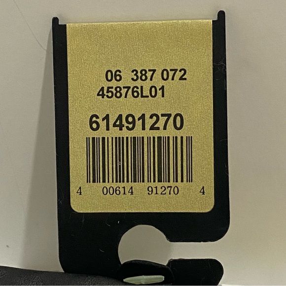 Wilson's Leather Pelle Studio Womens M Black Leather Gloves Rabbit Fur Lined NWT - Picture 5 of 9